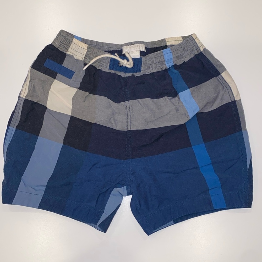 Burberry BLUE Check Swim Shorts BABY Size 2Y